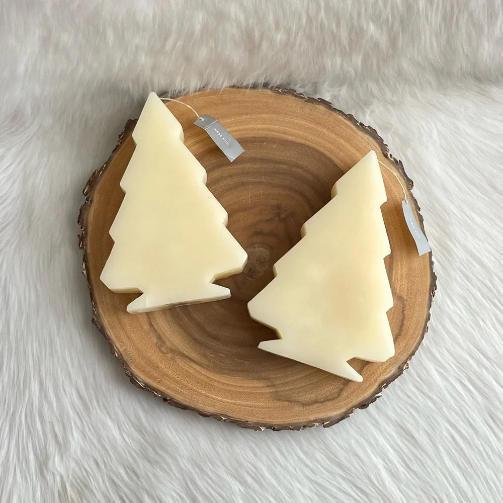 NWT West Elm large bougie tree candles